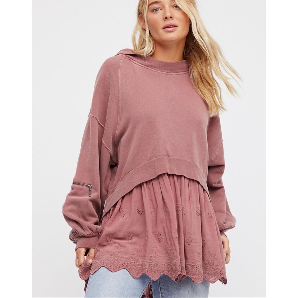 Free People Sweet Streets Hoodie